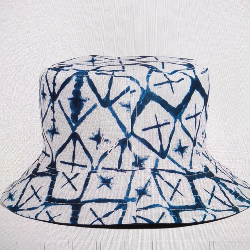 Lug Canopy Bucket Hat - Diamond White/Navy - NWOT - Picture 2 of 8